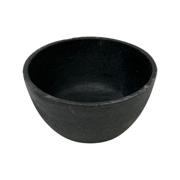 Cast Iron Smudge Pot, 4" D, 4" H