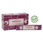 Satya Meditation Incense Sticks, 15gm x 12 boxes