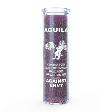 Against Envy 7 Day Candle, Purple