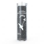 Against Witchcraft 7 Day Candle, Black