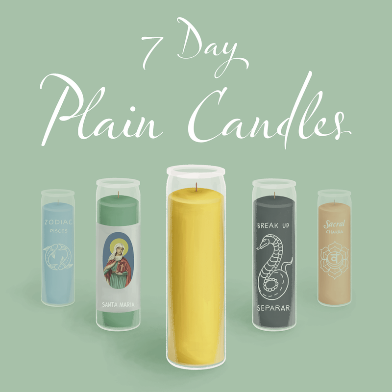 7 Day Plain Candles
