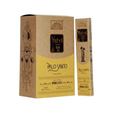 Yatra Natural - Palo Santo Incense Sticks, 15g x 12 boxes