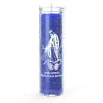 Miraculous Mother (Milagrosa) Printed 7 Day Candle, Blue