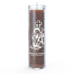 St. Anthony 7 Day Candle, Brown