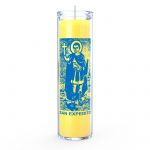 St. Expedito 7 Day Candle, Yellow