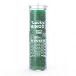 Bingo 7 Day Candle, Green