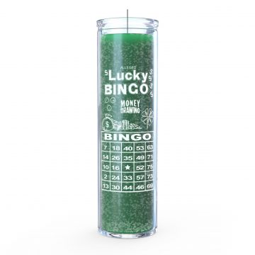 Bingo 7 Day Candle, Green