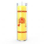 Orisha Oshun 7 Day Candle, Yellow