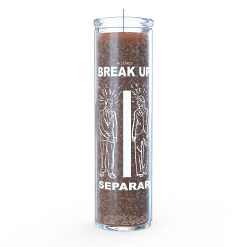 Break Up Man/Woman 7 Day Candle, Brown