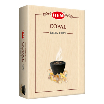 Resin Cups, HEM - Copal, Pack/10