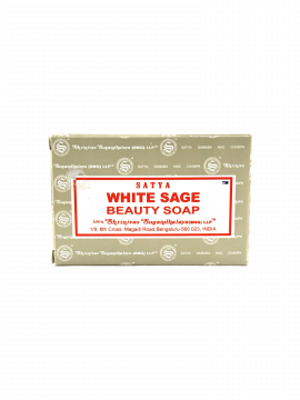 Satya Sai Baba White Sage Soap 75gm, Box/12