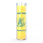 St. Marcos de Leon 7 Day Candle, Yellow