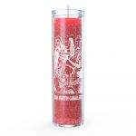 St. Martin Caballero 7 Day Candle, Red