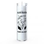 Block Buster 7 Day Candle, White