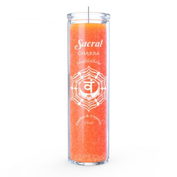 Sacral Chakra 7 Day Candle