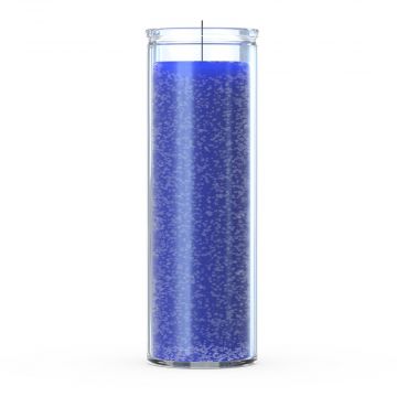 Blue 600ml 7 Day Candle