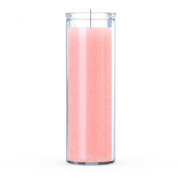 Pink 600ml 7 Day Candle