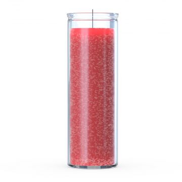 Red 600ml 7 Day Candle