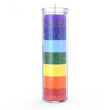 7 Color Chakra Sequence 7 Day Candle
