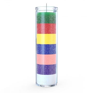 7 Color 7 Day Candle