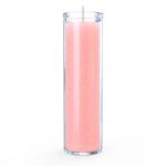 Pink 7 Day Candle