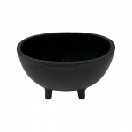 Cast Iron Smudge Pot Oblong, 5" L, 3" W