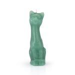 Cat Image Candles - Green, Each