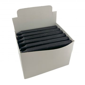 Black Generic Household Candles 6" - Display Box of 36