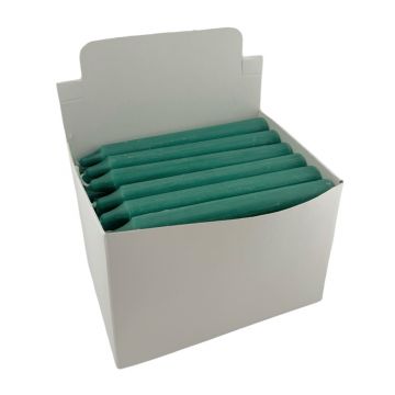 Green Generic Household Candles 6" - Display Box of 36