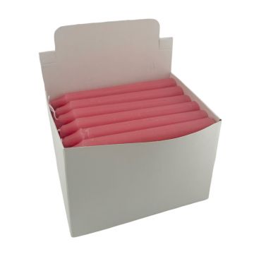 Pink Generic Household Candles 6" - Display Box of 36