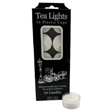 Plain White Tealights, Box/10