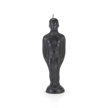 Male Image Candle - Black, Each