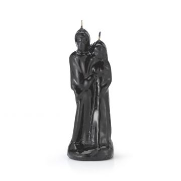Marriage/Couple Candles - Black, Each
