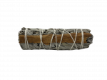 White Sage & Cinnamon Smudge Stick - Small 4" (6 Pack)