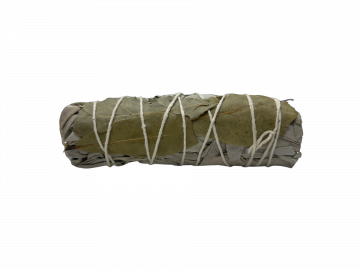 White Sage & Bay Leaf Smudge Stick - Small 4" (6 Pack)