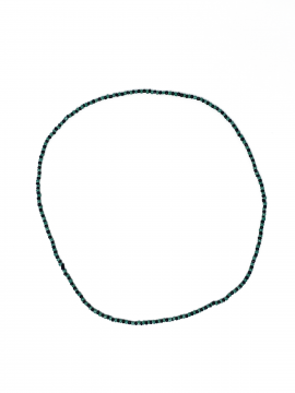 Ogun Necklace 15", Set/12 (Green/Black)