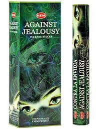Against Jealousy Incense Sticks, HEM Hex Pack - 6 Boxes x 20 Sticks
