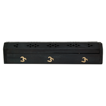 Coffin Box w/Storage - Black (CB-22), Each