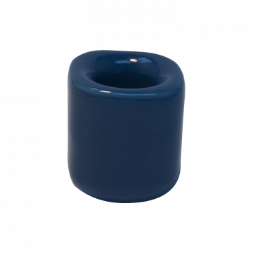 Blue Ceramic Chime Candle Holder 1/2", Pack of 5
