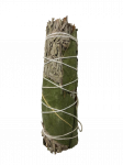 Blue Sage & Eucalyptus Smudge Stick - Small 4" (6 Pack)