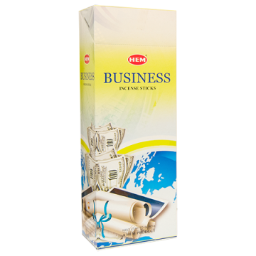 Business Incense Sticks, HEM Hex Pack - 6 Boxes x 20 Sticks