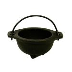 Cast Iron Cauldron 6" Short Plain