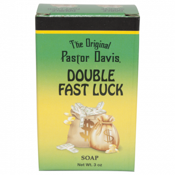 Double Fast Luck Soap 3oz, The Original Pastor Davis