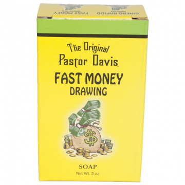 Fast Money Drawing Soap 3oz, The Original Pastor Davis