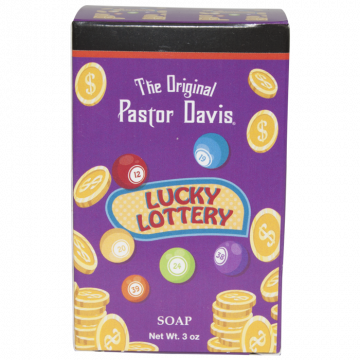 Lucky Lottery Soap 3oz, The Original Pastor Davis