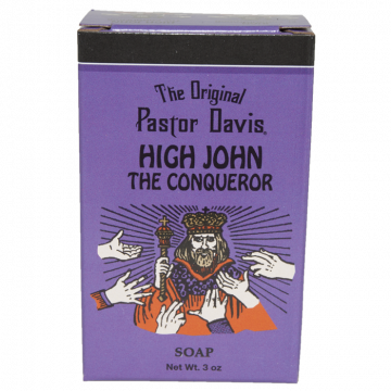 High John the Conqueror Soap 3oz, The Original Pastor Davis
