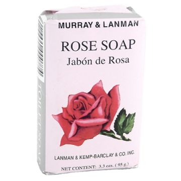 Rose Soap 3.3 oz, Murray & Lanman
