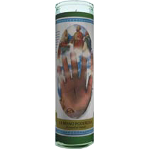 Powerful Hand Labeled 7 Day Candle, Green