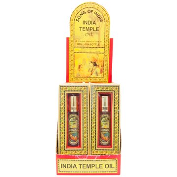 India Temple Oil 8ml (INTEO), Song of India, Box/12