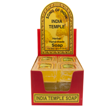 India Temple Soap 100g/3.3oz (INTSD12), Song of India, Box/12